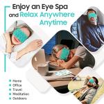 BeHoomi Heated Eye Masks – Relaxation Pack of 10