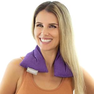 Heated Aromatherapy Neck Wrap with Lavender Scent