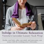 Lavender Neck Heating Pad for Relaxation