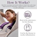 Lavender Neck Heating Pad for Relaxation