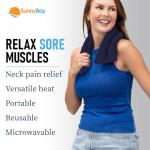 SunnyBay Microwavable Neck and Shoulder Heating Pad