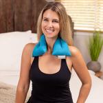 Heated Aromatherapy Neck Wrap in Lavender-Mint