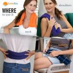 SunnyBay Microwavable Neck and Shoulder Heating Pad