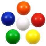 Colorful Stress Relief Squeeze Balls - 6 Pack