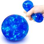 Glittery Blue Stress Balls for Ultimate Relaxation