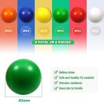 Colorful Stress Relief Squeeze Balls - 6 Pack