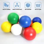 Colorful Stress Relief Squeeze Balls - 6 Pack