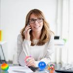 Dulefun 12pc Stress Relief Squishy Ball Set