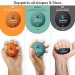 Triple Density Stress Balls for Relaxation and Therapy