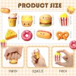 56 Pcs Fast Food Stress Balls for Relaxation