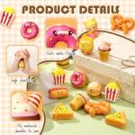 56 Pcs Fast Food Stress Balls for Relaxation