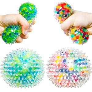 Spiky Squishy Stress Balls - 2 Pack