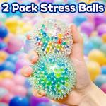 Spiky Squishy Stress Balls - 2 Pack