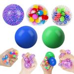 5-Pack Stress Relief Squishy Balls for Adults