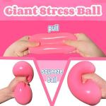 Jumbo Squishy Stress Balls for Kids and Adults
