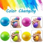 Color Changing Stress Balls - 4 Pack Set