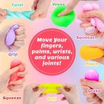 12-Pack Slow Rising Stress Cubes and Fidget Toys