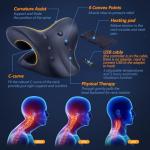 Cozyhealth Heated Neck Stretcher for Pain Relief