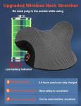 Portable Wireless Heated Neck Stretcher for Pain Relief