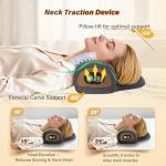 Rechargeable 3-in-1 Neck Massager with Heat & Vibration