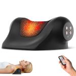 Adjustable Neck Massager with Heat and Vibration