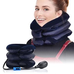 Blue Inflatable Neck Stretcher for Tension Relief