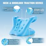 Neck Stretcher for TMJ and Shoulder Relief