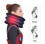 Blue Inflatable Neck Stretcher for Tension Relief