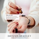 Lava Rock Essential Oil Diffuser Bracelet