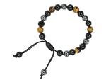 Triple Protection Gemstone Bracelet Set for Stress Relief