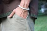 Howlite Bracelet for Stress Relief - Unisex