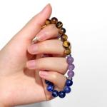 Natural Healing Crystal Bracelet for Anxiety Relief
