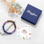 Natural Healing Crystal Bracelet for Anxiety Relief