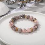 Calming Rose Quartz Healing Bracelet for Anxiety