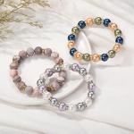 Calming Rose Quartz Healing Bracelet for Anxiety