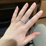 Sterling Silver Fidget Anxiety Ring for Women