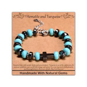 Natural Healing Gemstone Bracelet for Stress Relief