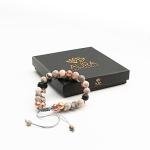 Lava Beaded Bracelet for Stress Relief and Calm