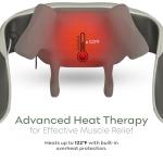 Adomii Cordless 4D Heated Neck and Back Massager