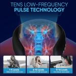 Nutravita Heated Neck Massager - 10 Modes, Portable