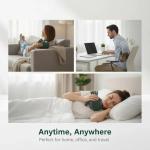 Zcayi Wireless Neck Massager with Heat Relief