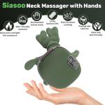 TREEFIA Wireless Heated Neck and Back Massager