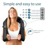 InvoSpa Shiatsu Massager Pillow with Heat