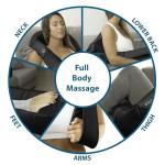 InvoSpa Shiatsu Massager Pillow with Heat