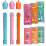 Chewable Silicone Aroma Sticks for Stress Relief