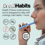 Bubble Gum Flavor Health Chews for Quitting Smoking