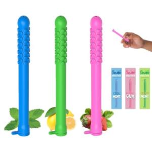 Chewable Breather Sticks with Essential Oils – 3-Pack