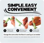 Chewable Breath Sticks with Essential Oils