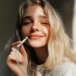 Breathing Necklace for Smoking Cessation and Stress Relief