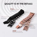 Breathing Necklace and Natural Stone Bracelet Set